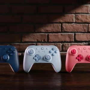 Controle 8BitDo Ultimate 2C Bluetooth – Hall Effect para Nintendo Switch – Rosa - Imagem 6