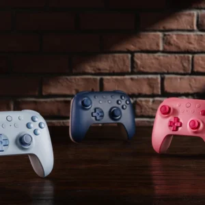 Controle 8BitDo Ultimate 2C Bluetooth – Hall Effect para Nintendo Switch – Rosa - Imagem 7