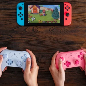 Controle 8BitDo Ultimate 2C Bluetooth – Hall Effect para Nintendo Switch – Rosa - Imagem 5
