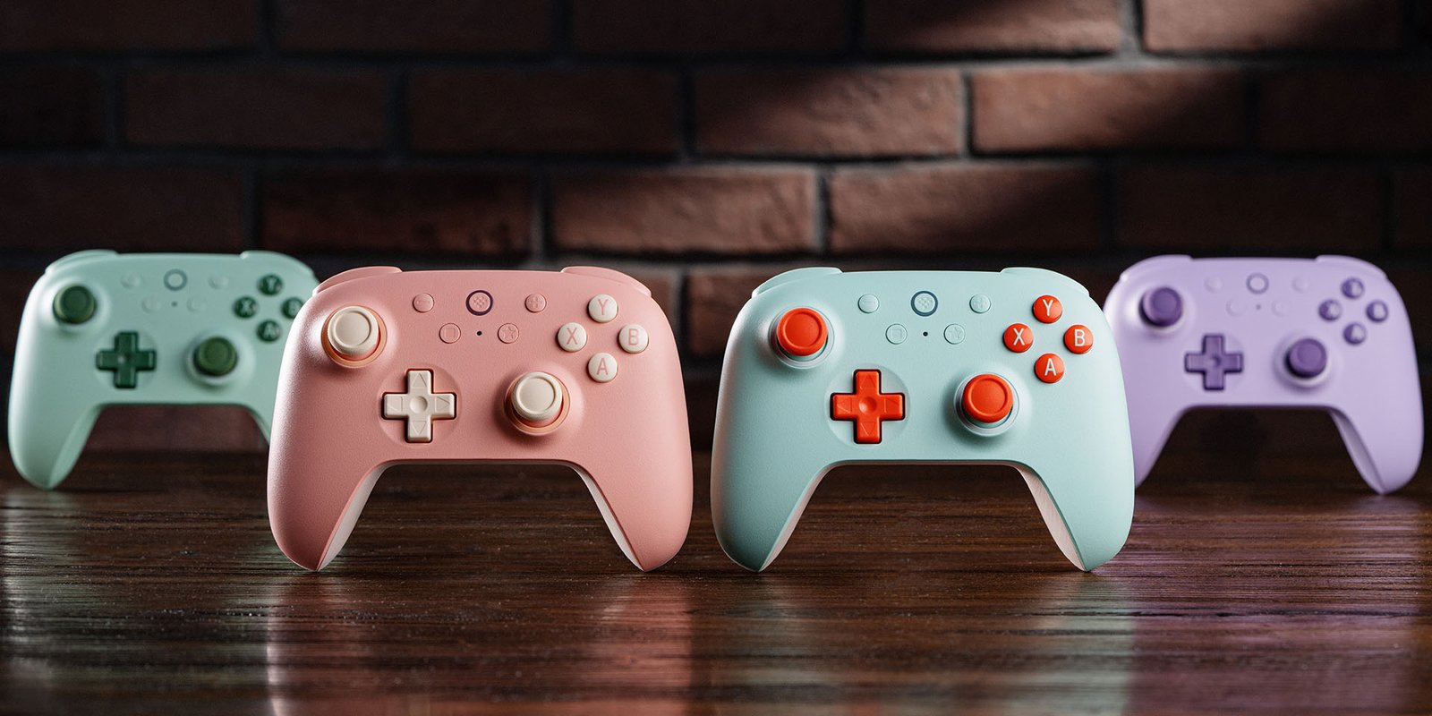 Controle 8BitDo Ultimate 2C Wireless 2,4 GHz – Hall Effect 1000 Hz para PC – Verde - Imagem 11