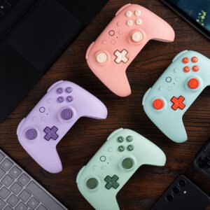 Controle 8BitDo Ultimate 2C Wireless 2,4 GHz – Hall Effect 1000 Hz para PC – Verde - Imagem 10