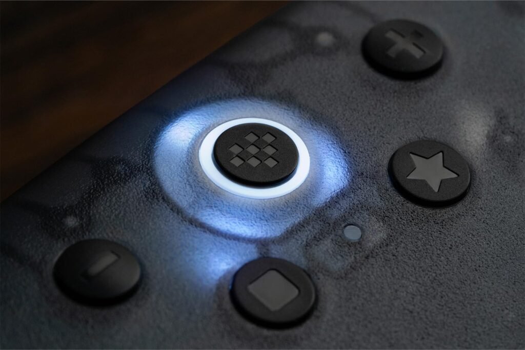Controle 8BitDo Ultimate 2C Wireless 2,4 GHz – Hall Effect 1000 Hz para PC – Preto