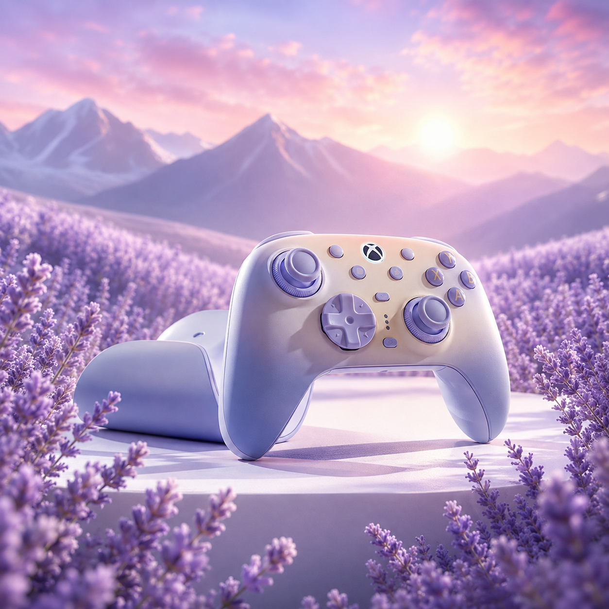 Controle 8BitDo Xbox Ultimate 3 – Sem Fio – Tons Pastéis - Imagem 2