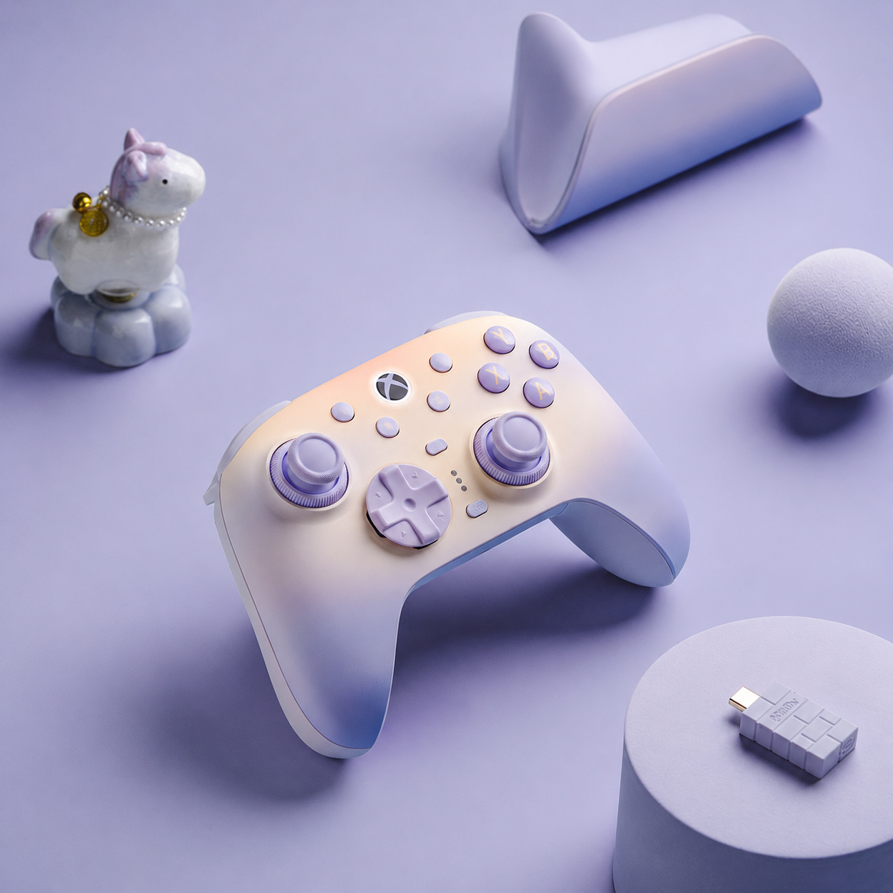 Controle 8BitDo Xbox Ultimate 3 – Sem Fio – Tons Pastéis - Imagem 3