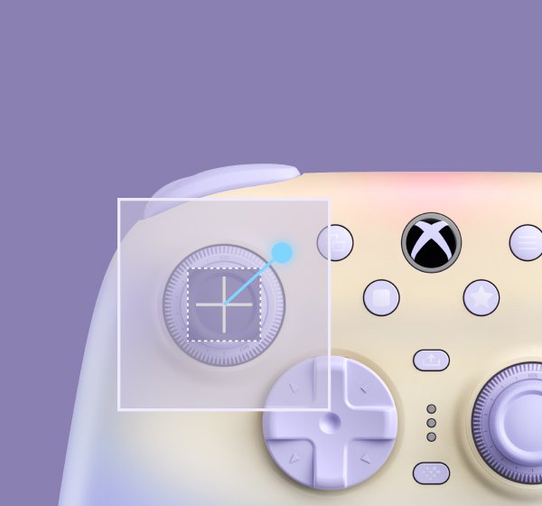 Controle 8BitDo Xbox Ultimate 3 – Sem Fio – Tons Pastéis
