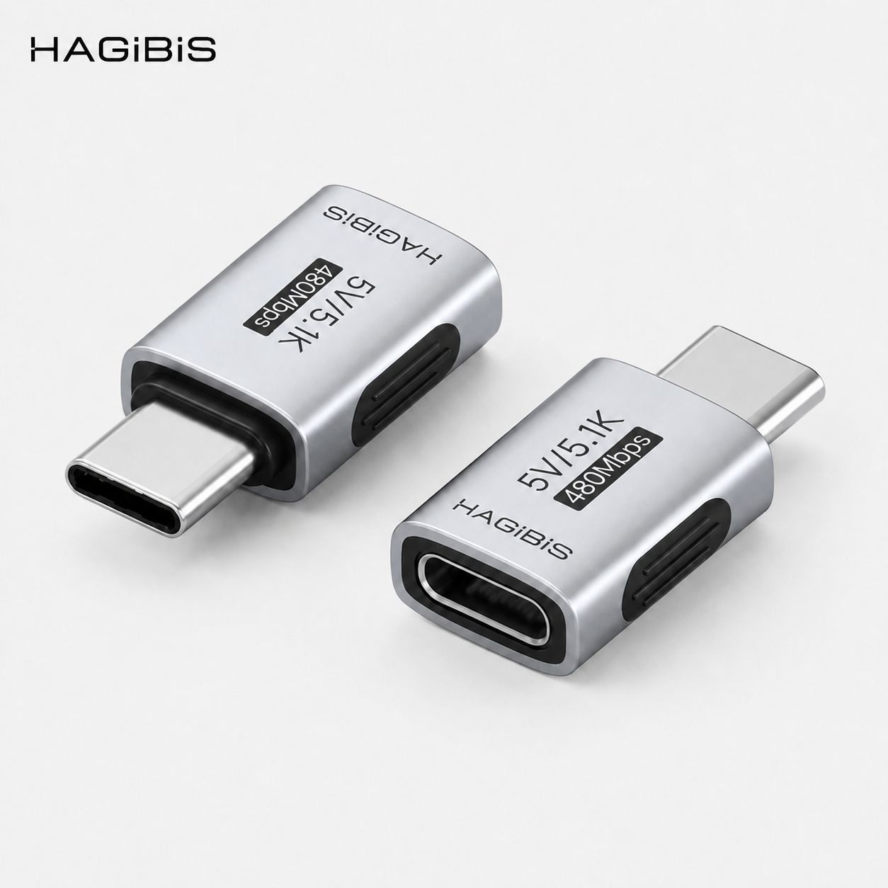 Adaptador USB-C 5V Hagibis – Relógios, Fones e Dispositivos de Baixa Potência - Imagem 1