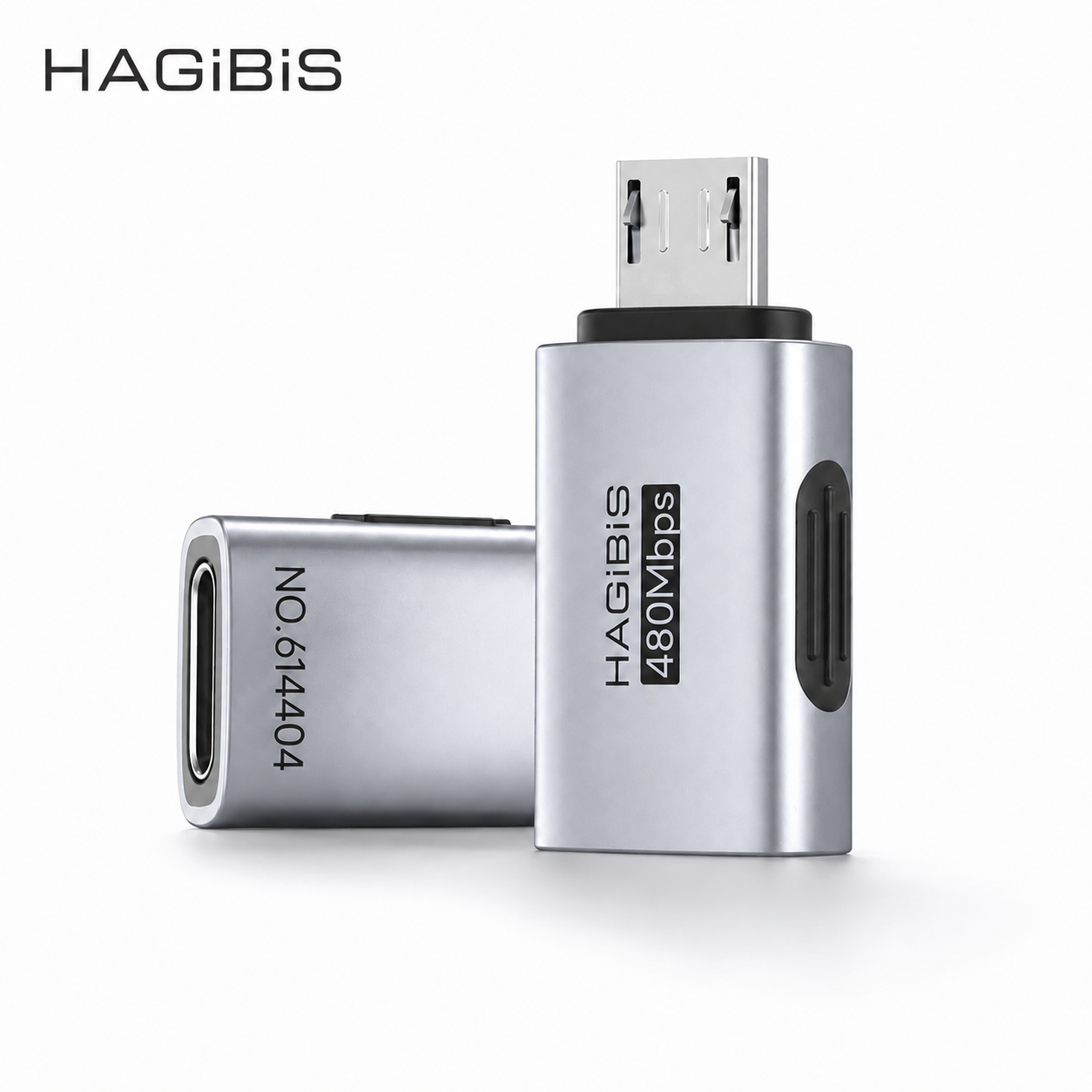 Adaptador Hagibis USB-C para Micro-USB - Imagem 1