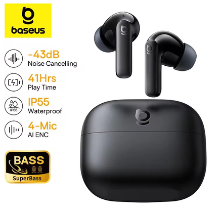Fone de Ouvido Baseus Bass EP10 – Graves Reforçados