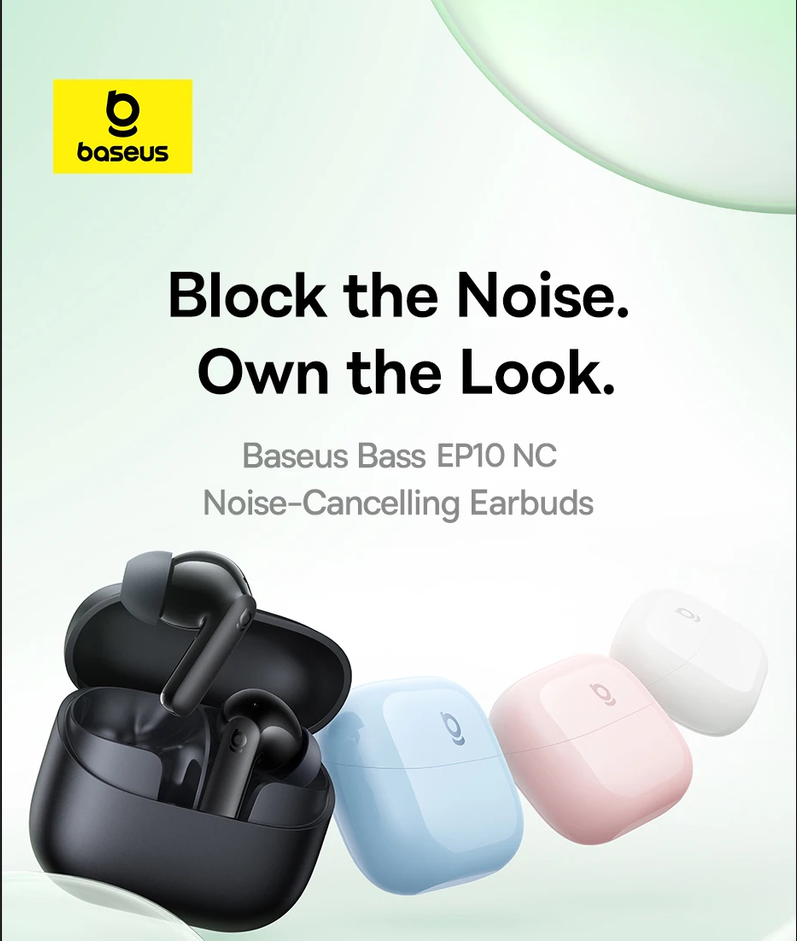 Fone de Ouvido Baseus Bass EP10 – Graves Reforçados