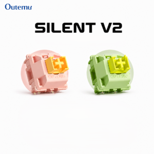 Switch Outemu Silent V2 – Silencioso Linear ou Tátil - Imagem 1