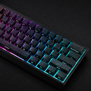 Kit de Keycaps Topográficas para Teclado Mecânico - Imagem 2