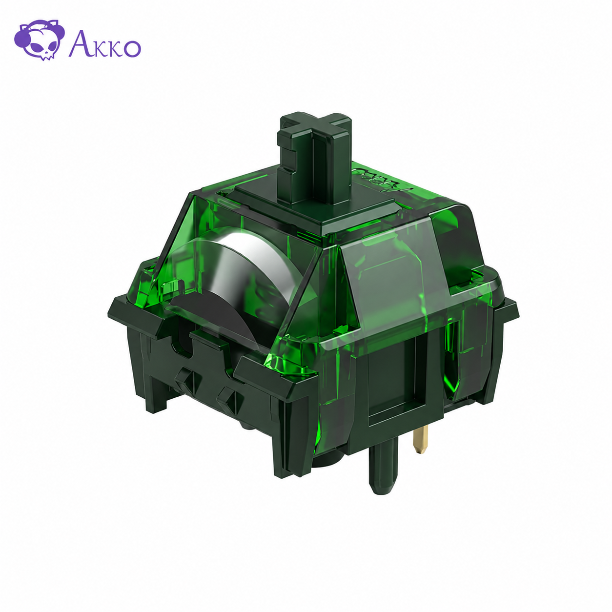 Switch Akko Green Fog – Linear 60 gf - Imagem 1